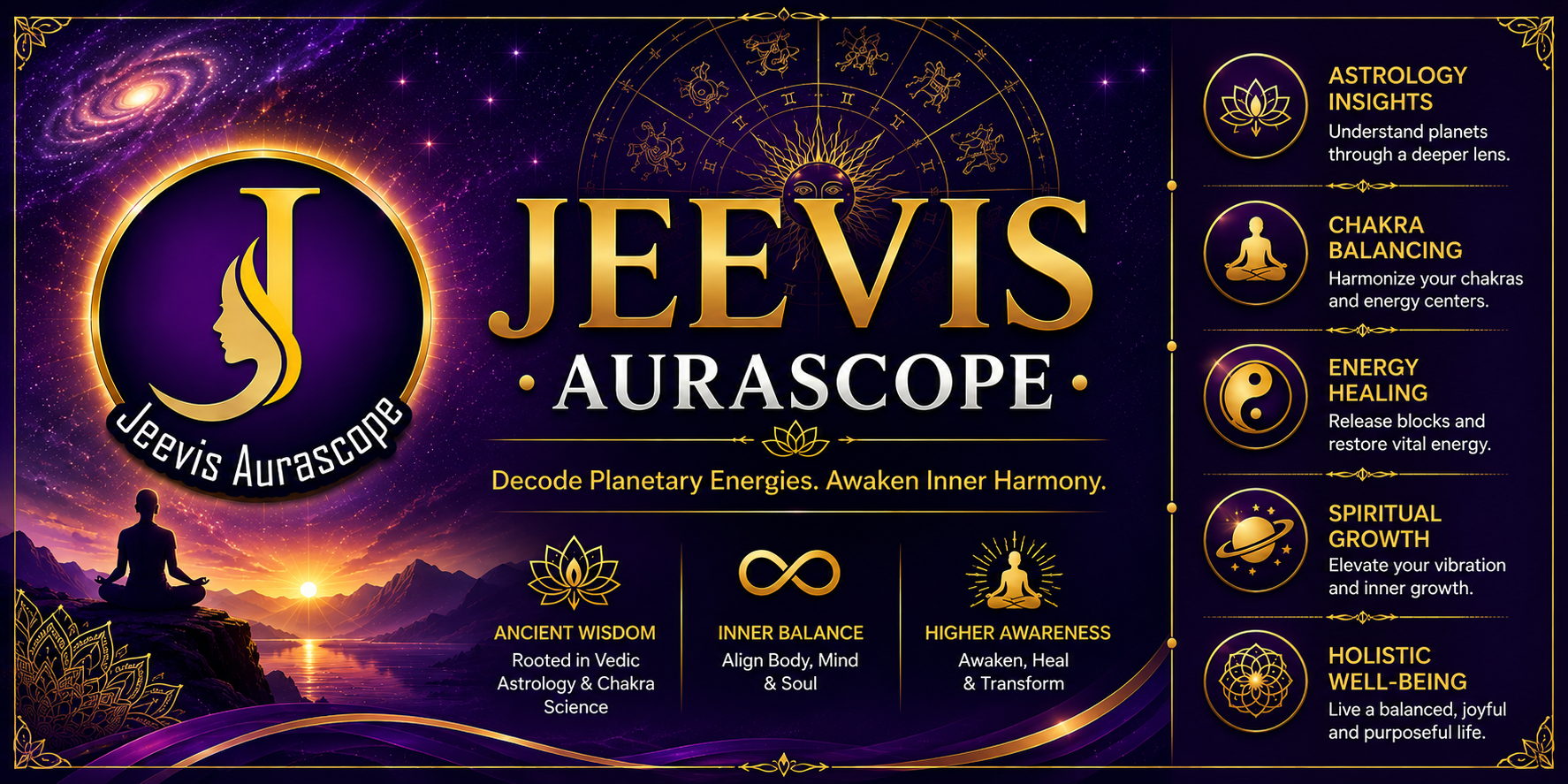 Jeevis Aurascope — Decode Planetary Energies. Awaken Inner Harmony.